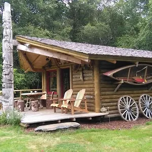 D'hôte Atypique Trappeur West Little Ranch , Guiscriff France